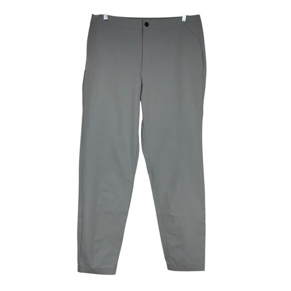 BANANA REPUBLIC -MEN'S 36 - GRAY 100% POLYESTER JOGGER PANTS - Picture 1 of 9